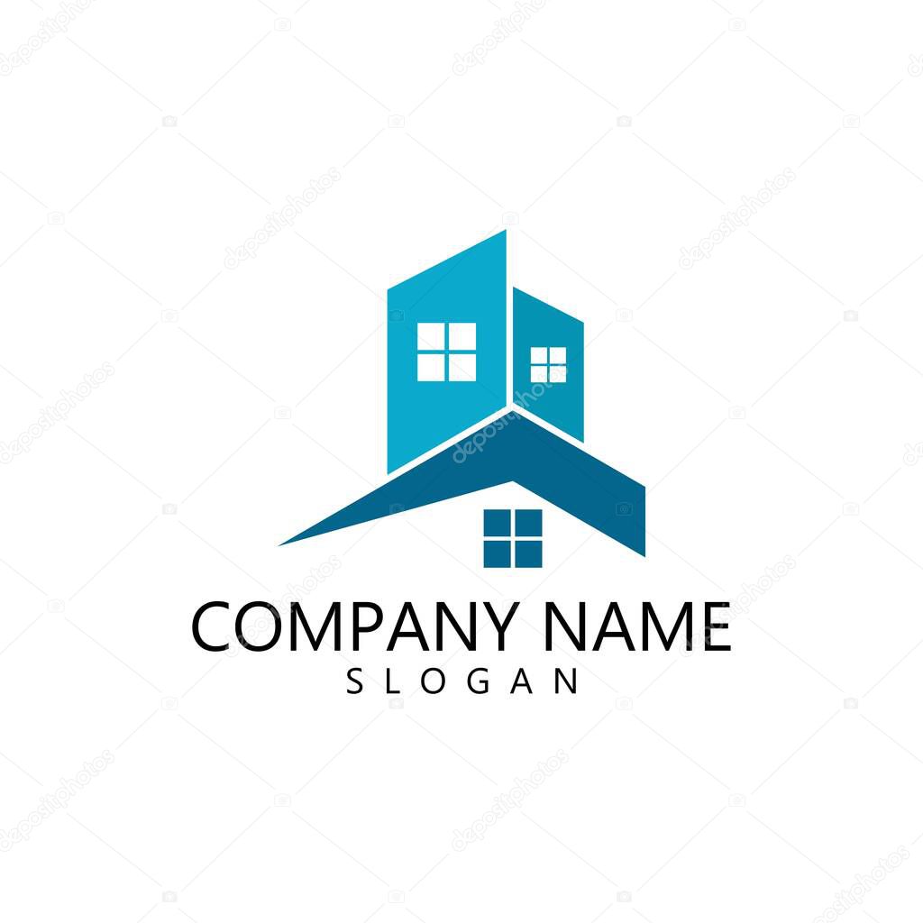 Property Logo Template icon vector illustration