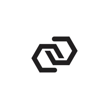  Zincir Şirketi soyut birlik vektör tasarım şablonu