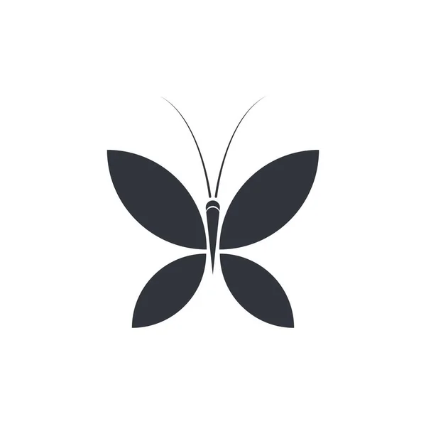 Belleza Mariposa Logo Plantilla Vector Icono Diseño — Archivo Imágenes Vectoriales