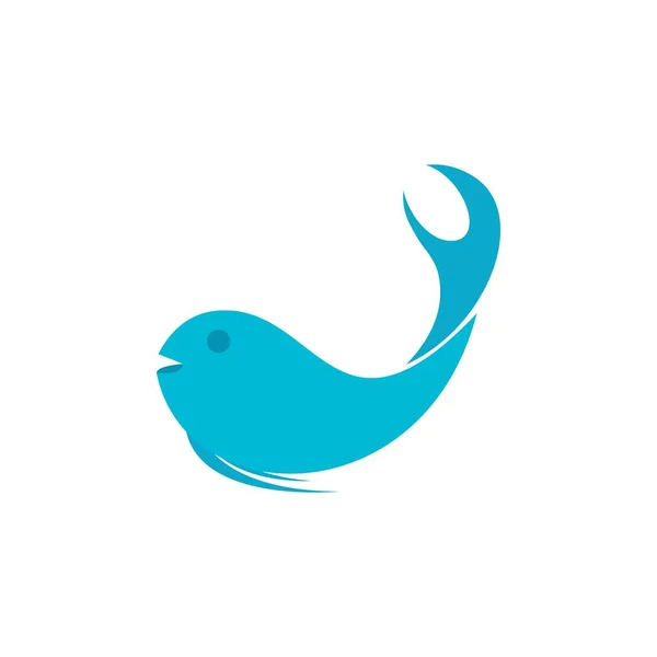 Wzór Logo Ryby Kreatywny Symbol Wektora Klubu Rybackiego Lub Online — Wektor stockowy