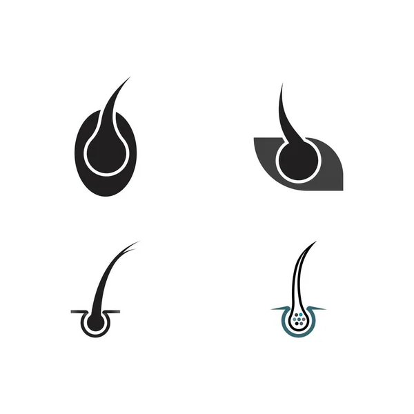 Hair Follicle Symbol Icon Vector Illustration Design — Stock Vector