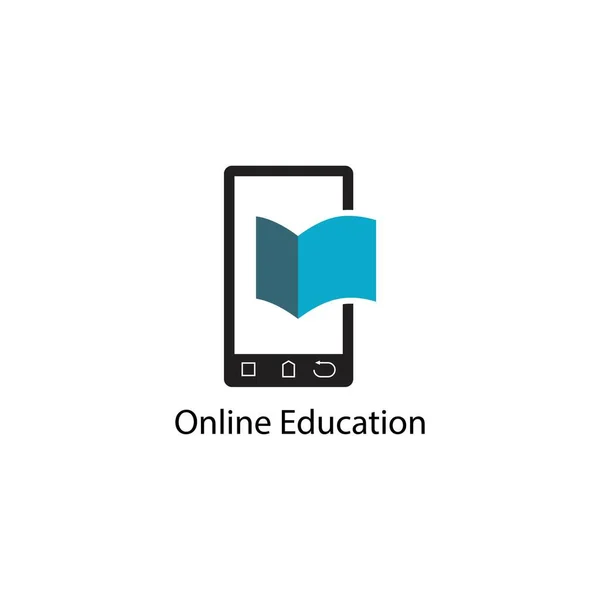 Онлайн Освіта Школа Векторні Ілюстрації Дизайн Ілюстрації — стоковий вектор