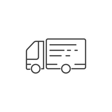 Hızlı iletim logo simgesi şablonu çizimi