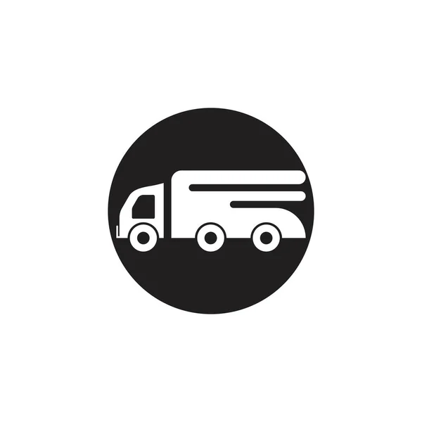Fast Deliveri Logo Icon Template Illustration — Stock Vector