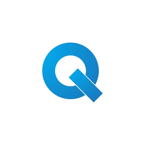 Letra Onda Logotipo Vetor Modelo Ilustração Design —  Vetores de Stock