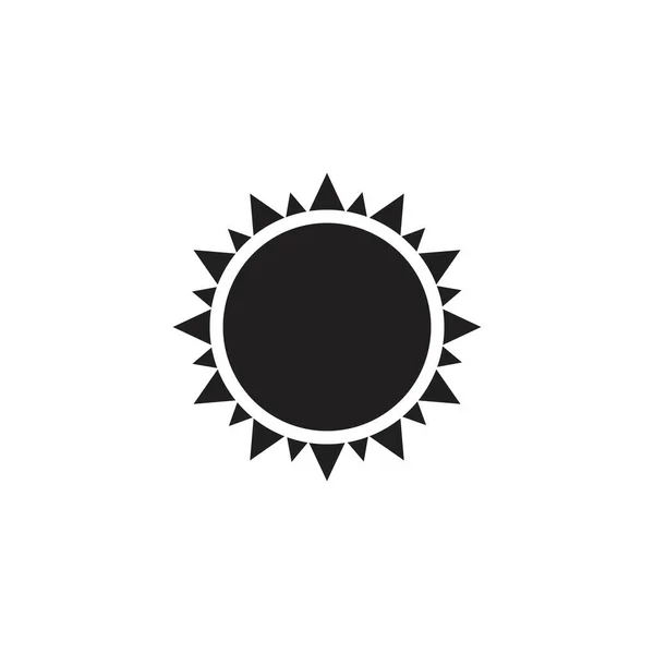 Sonne Illustration Logo Vektor Symbol Vorlage — Stockvektor