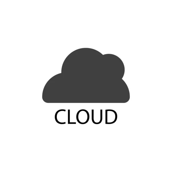 云标识向量图标模板 — 图库矢量图片