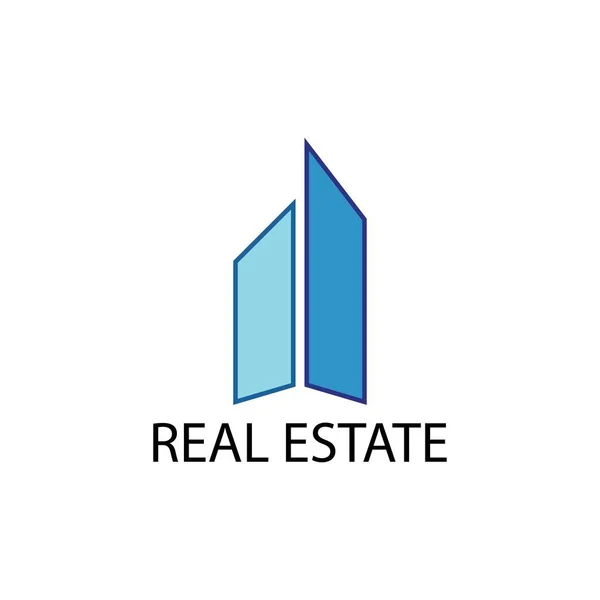 Modèle Logo Propriété Vecteur Conception Immobilière — Image vectorielle