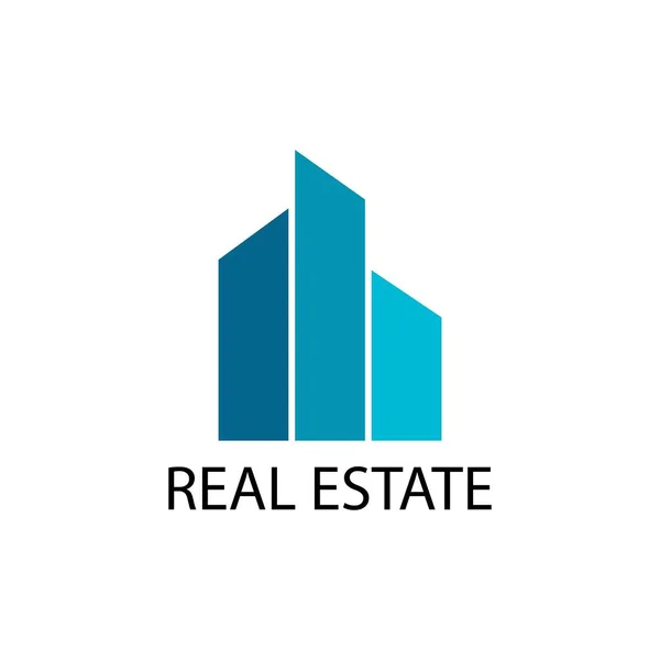Immobilien Logo Template Vektor Immobiliendesign — Stockvektor