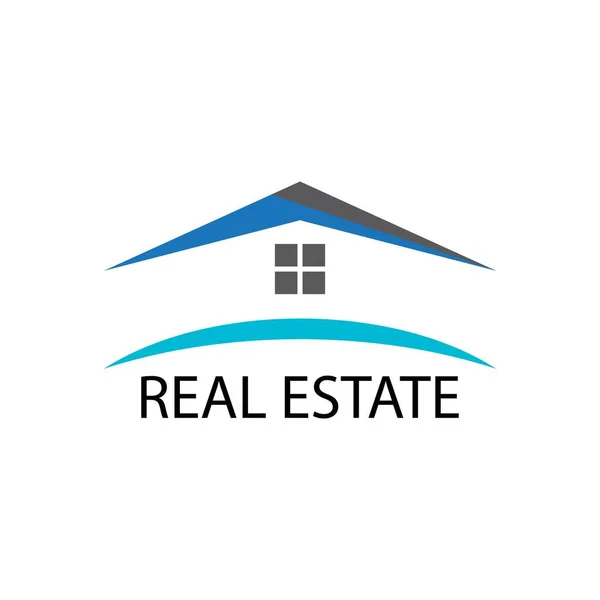 Property Logo Template Progettazione Vettoriale Immobiliare — Vettoriale Stock