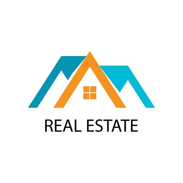 Property Logo Template Vector Real Estate Design — 스톡 벡터