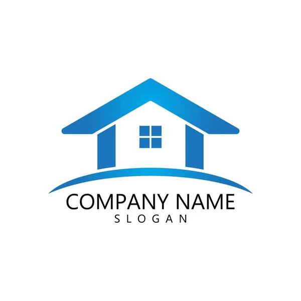 Property Logo Template Vector Real Estate Design — Stock Vector