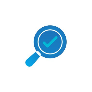 arama logo vektör şablonu illüstrasyon tasarımı