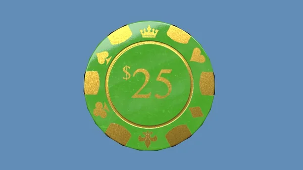 Casino Chips V2 Low-poly 3D model