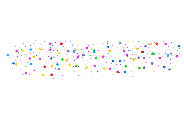 Brilhante colorido vetor confetti fundo — Vetor de Stock