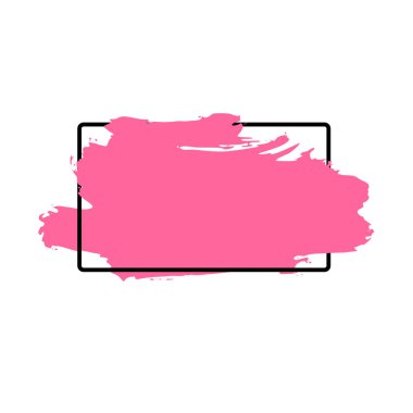 Vektör boya fırça darbesi, fırça, çizgi veya doku. Kirli sanatsal tasarım öğesi, kutusu, çerçeve veya metin için arka plan