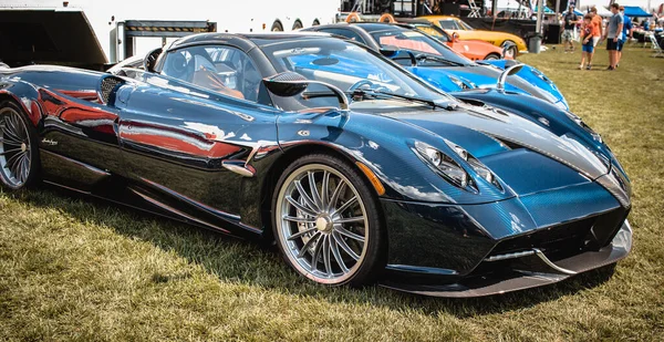 Farmington Polo Sahası Farmington Usa Ağustos 2020 Pagani Yarış Arabasının — Stok fotoğraf