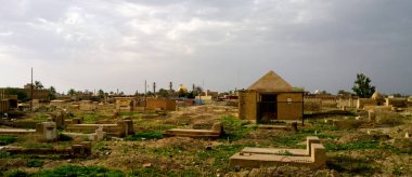 Samarra mezarlığı resmini