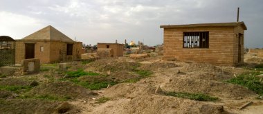 Samarra mezarlığı resmini