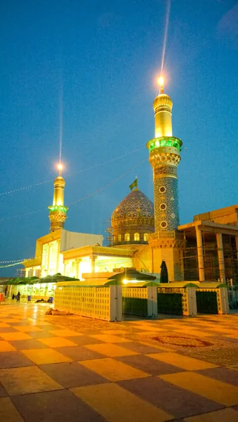 Sabba Düceyil Denir Sayed Muhammed Tapınak Resmini Türbelerin Şii Toplumunun — Stok fotoğraf