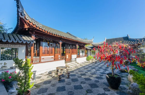 Dunedin New Zealand May 2016 Historical Building Dunedin Chinese Garden — Stock Photo, Image