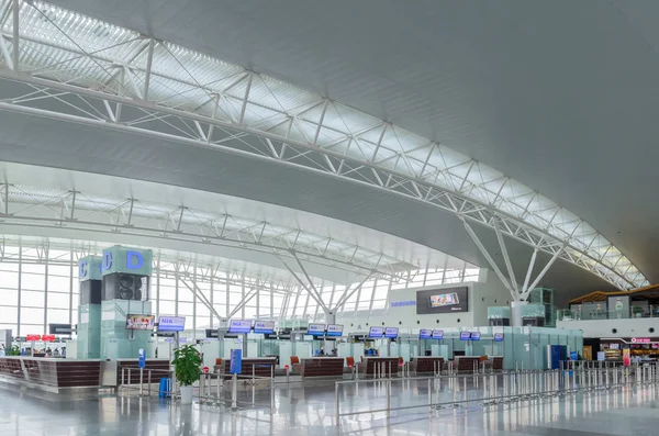 Hanoi, Vietnam - Kasım 6,2017: Noi Bai Uluslararası Havalimanı, Vietnam iç görünüm.