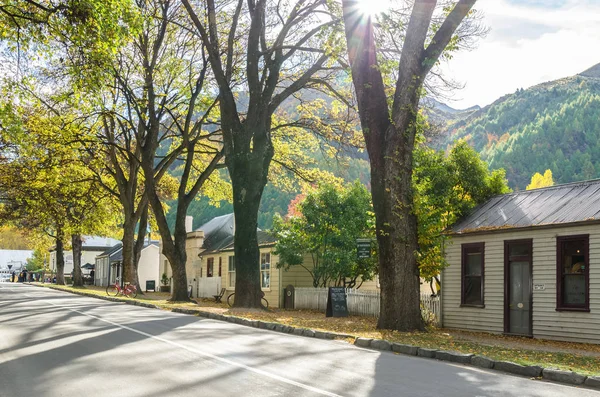 Arrowtown Nueva Zelanda Abril 2016 Paisaje Otoñal Ciudad Histórica Arrowtown — Foto de Stock