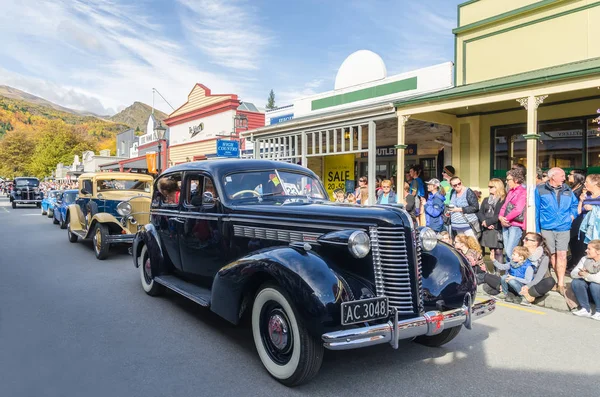 Arrowtown Nueva Zelanda Abril 2016 Hay Desfile Durante Festival Otoño — Foto de Stock