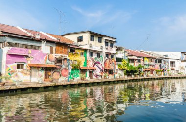 Malezya Malacca Nehri boyunca Riverside sahne, 7/7/2008 yılından bu yana Unesco Dünya Mirası olarak listelenmiştir.