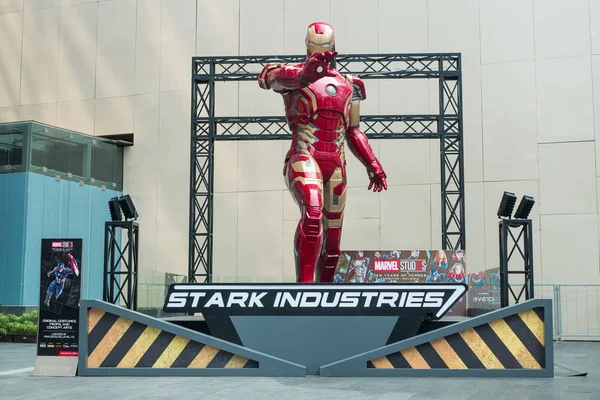 Kuala Lumpur,Malaysia - September 7,2019 : A huge Iron man statu — 스톡 사진