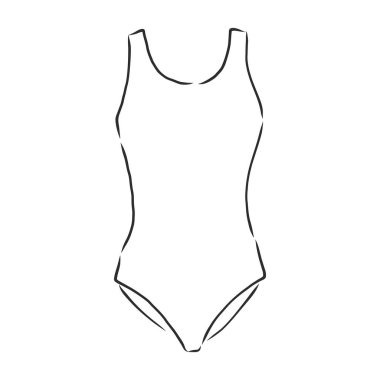 Bikini vektör illüstrasyonunda güzel kadın vücutları 10 puan.