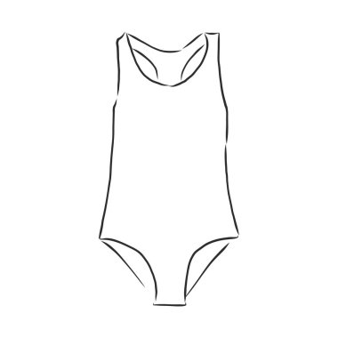 Bikini vektör illüstrasyonunda güzel kadın vücutları 10 puan.