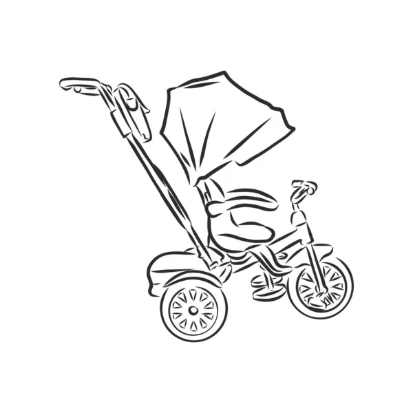 Bmx Rower Dziecięcy Element Sportów Ekstremalnych Element Aktywności Świeżym Powietrzu — Wektor stockowy
