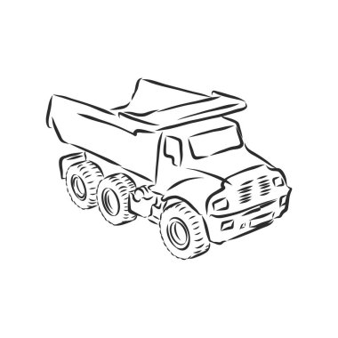 Beyaz arka planda çocuk oyuncakları - bir oyuncak tavşan, bir piramit, bir küp ve bir oyuncak araba.