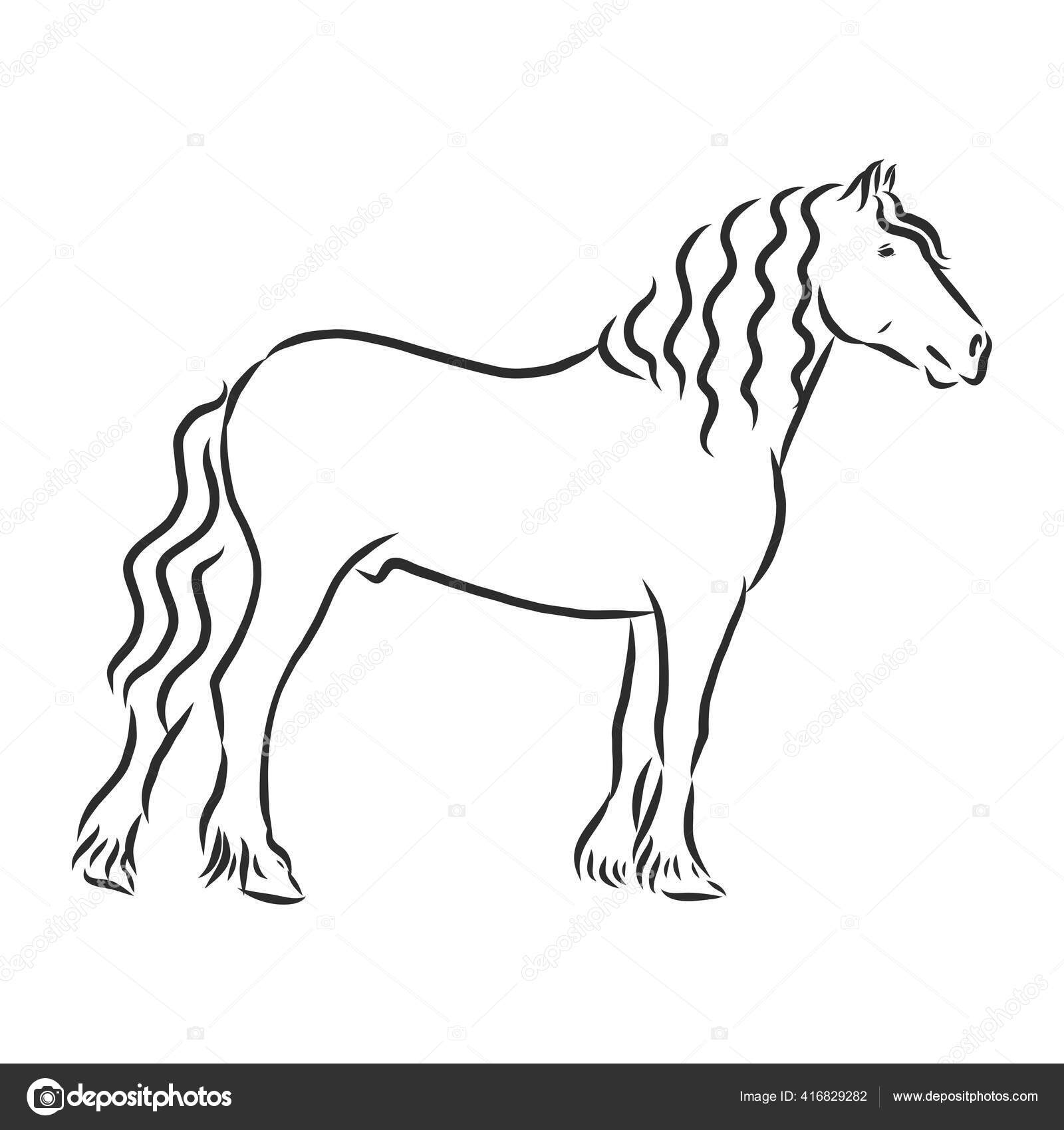 Gotland Ponyストックベクター ロイヤリティフリーgotland Ponyイラスト Depositphotos