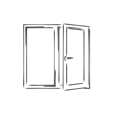 Duvar arkaplanının içindeki ışıkta modern ikili pvc kuşağı. El yazısı, siyah mürekkep çizimi, resim amblemi, eskimiş sanat eserleri karalaması, karikatür tarzı kalemle kağıda işlenmiş. Metin için alanı olan ön görünüm