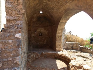Monemvasia Kalesi Laconia 'da