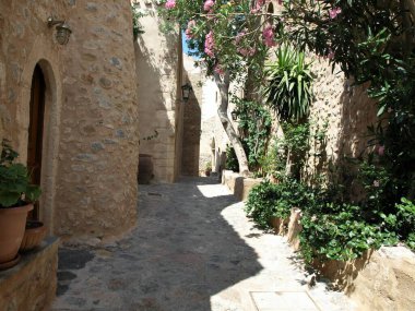 Monemvasia Kalesi Laconia 'da
