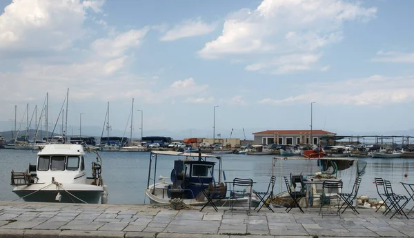 Порт Гитио Греция — стоковое фото