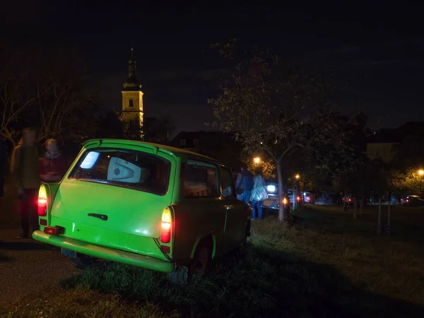 Trabi por Produção de Sinal & Post Bellum no Festival de Sinal Prag — Fotografia de Stock