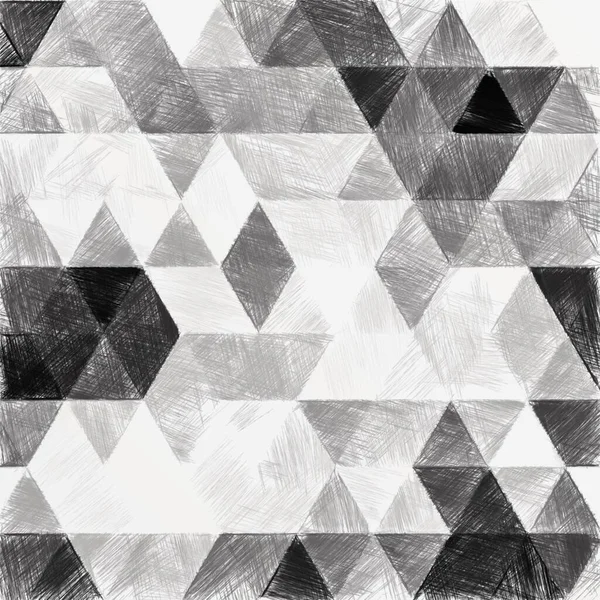 Monochromes Dreiecksmuster Mit Rauem Texturhintergrund Hintergrundtextur Wand Und Haben Kopierraum — Stockfoto