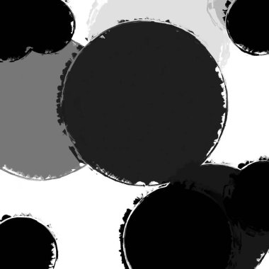 Kabataslak desenli siyah-beyaz daire deseni. Tek renkli tonlar var. Arkaplan dokusu duvarı ve metin için kopyalama alanı. Yaratıcı duvar kağıdı veya tasarım sanatı için resim.