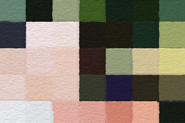 Kleurrijk Abstract Mozaïek Met Een Ruwe Textuur Achtergrond Zoete Kleur — Stockfoto