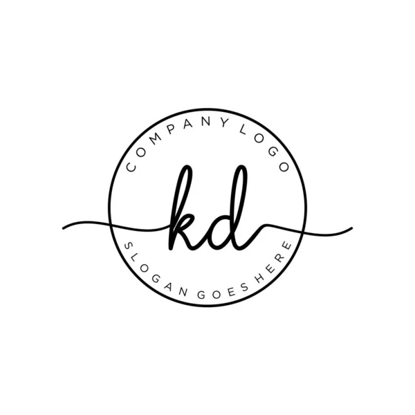 Initial handwriting logo design. Logo for fashion,photography, wedding, beauty, business company.