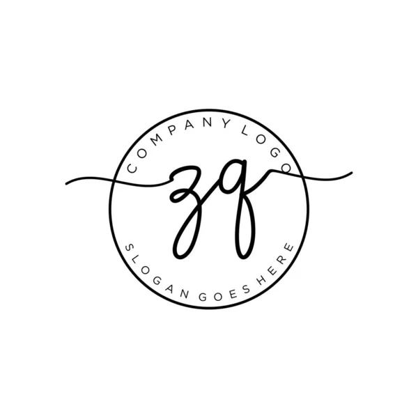 Initial handwriting logo design. Logo for fashion,photography, wedding, beauty, business company.