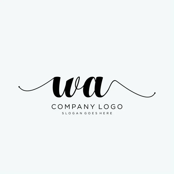 Initial handwriting logo design. Logo for fashion,photography, wedding, beauty, business company.