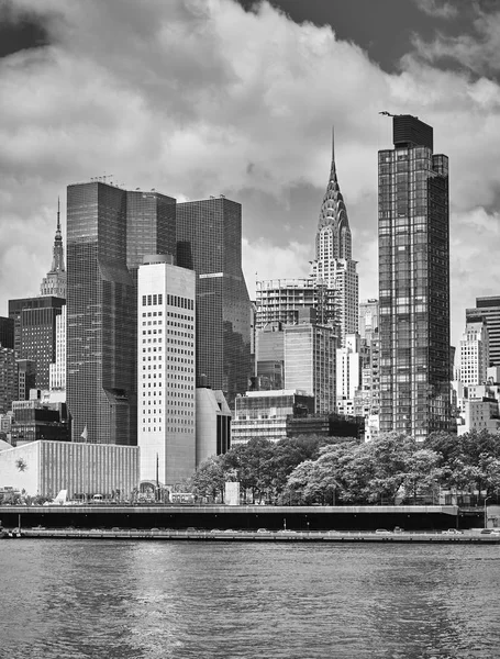 New York City Skyline Nézd Meg Roosevelt Island Amerikai Egyesült — Stock Fotó