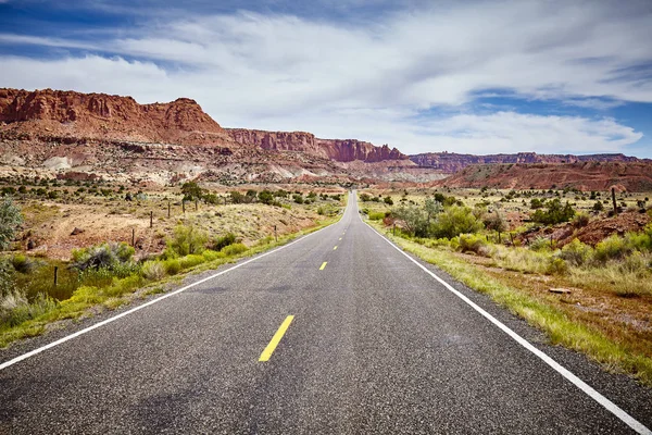 Malerische Straße Capitol Reef Nationalpark Utah Usa — Stockfoto