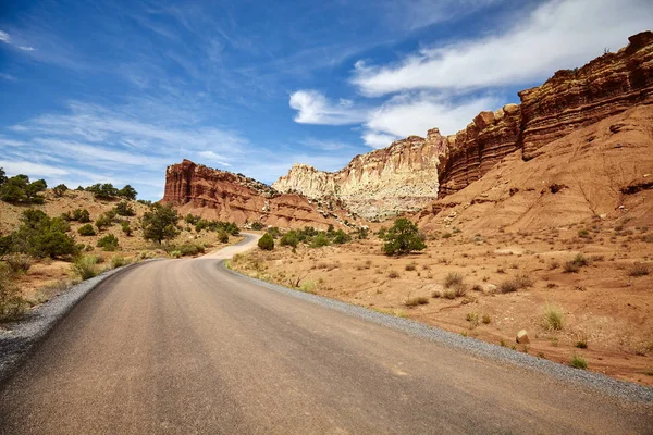 Bild Einer Malerischen Straße Reisekonzept Usa — Stockfoto