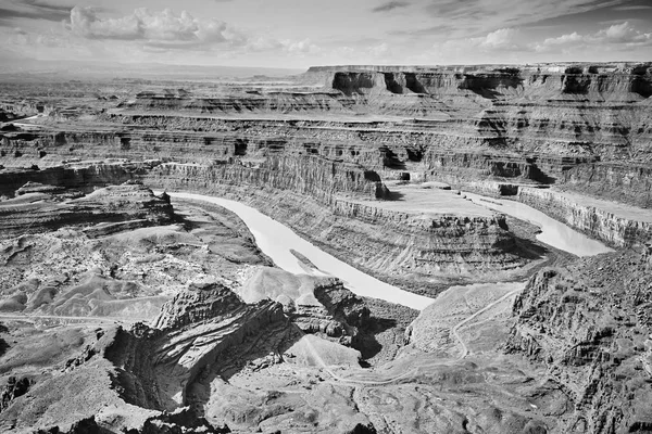 Colorado River Canyonlands National Park Desde Dead Horse Point State — Fotografia de Stock